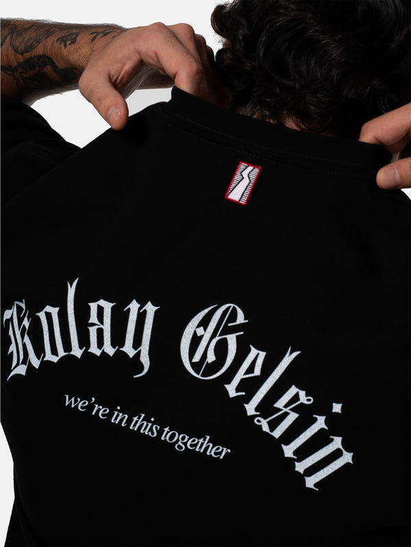 BETWEEN SIDES - T-SHIRT - GT-Kolay T-Shirt - Black - shopi go'da!.