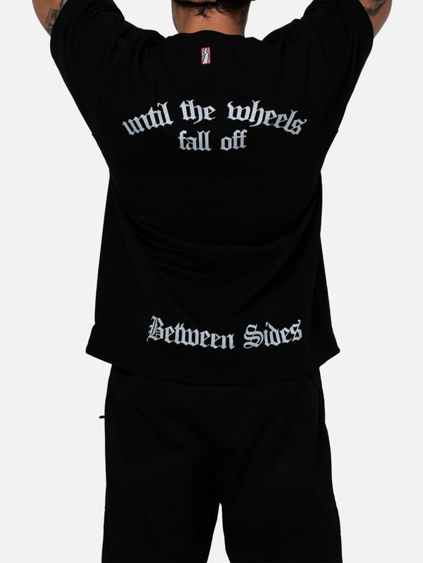 BETWEEN SIDES - T-SHIRT - GT-Wheels T-Shirt - Black - shopi go'da!.