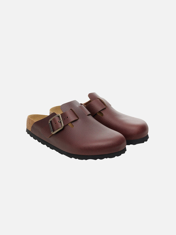BIRKENSTOCK - TERLİK - Boston Wire Buckle NL Vintage Wood 