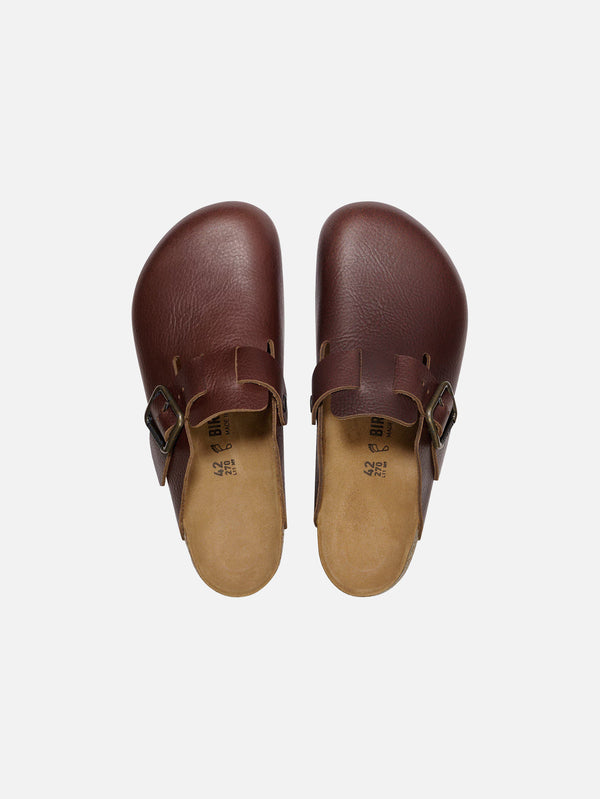 BIRKENSTOCK - TERLİK - Boston Wire Buckle NL Vintage Wood 