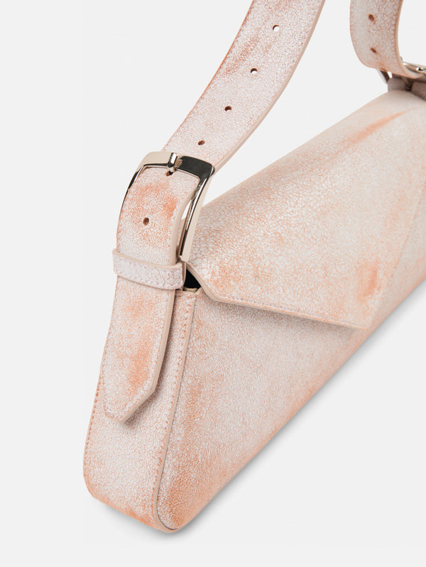 CAMPERLAB - ÇANTA - Kirje Cracked Leather Handbag - Multi/Assorted - shopi go'da!.
