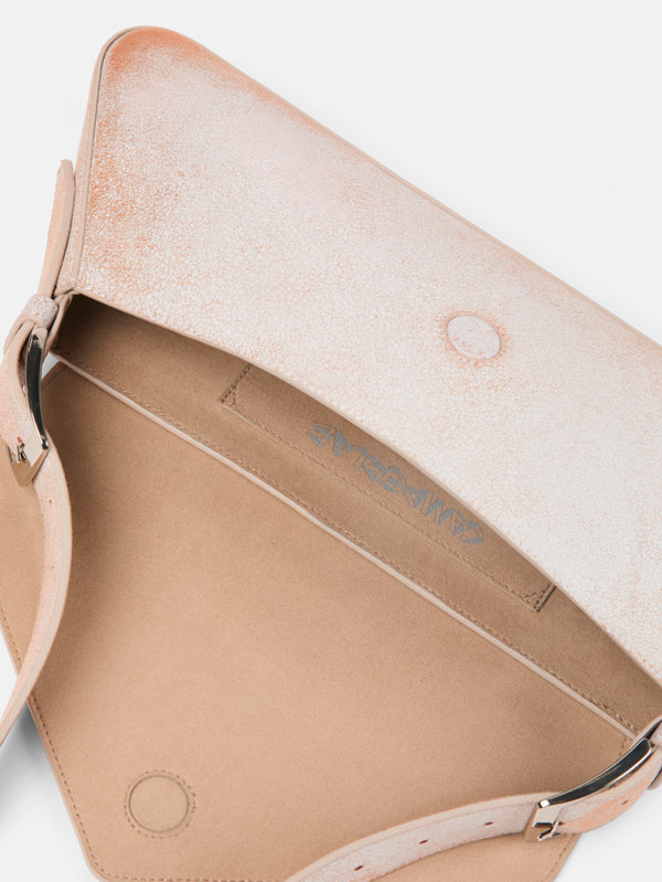 CAMPERLAB - ÇANTA - Kirje Cracked Leather Handbag - Multi/Assorted - shopi go'da!.