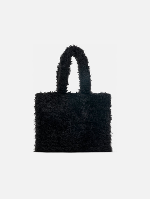 CAMPERLAB - ÇANTA - Takku Textured Tote Bag - Black - shopi go'da!.