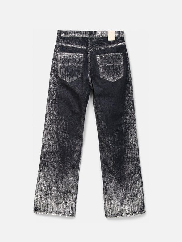 CAMPERLAB - PANTOLON - Paint Denim Jeans - Black/White - shopi go'da!.