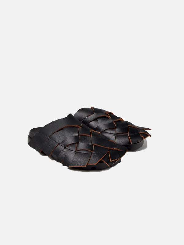 CAMPERLAB - TERLİK - Brutus Sandal - Black - shopi go'da!.