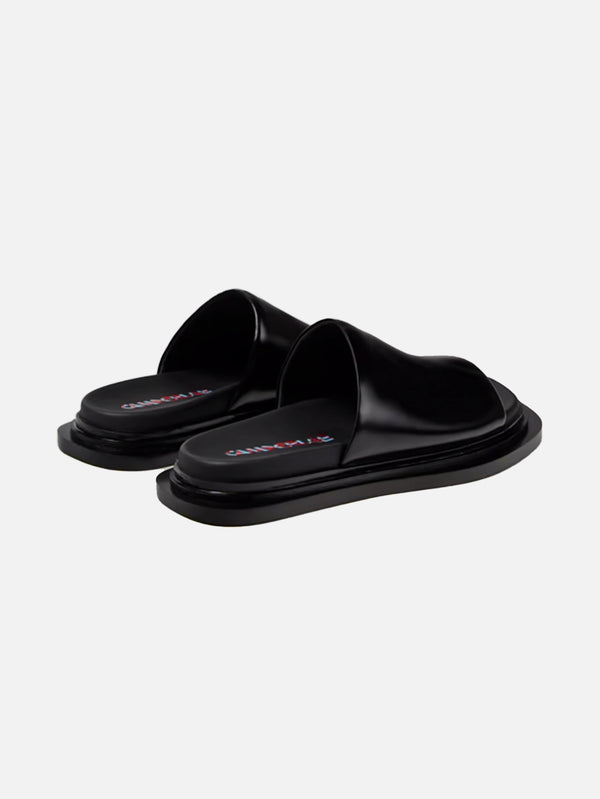 CAMPERLAB - TERLİK - Nada Leather Sandals - Black - shopi go'da!.
