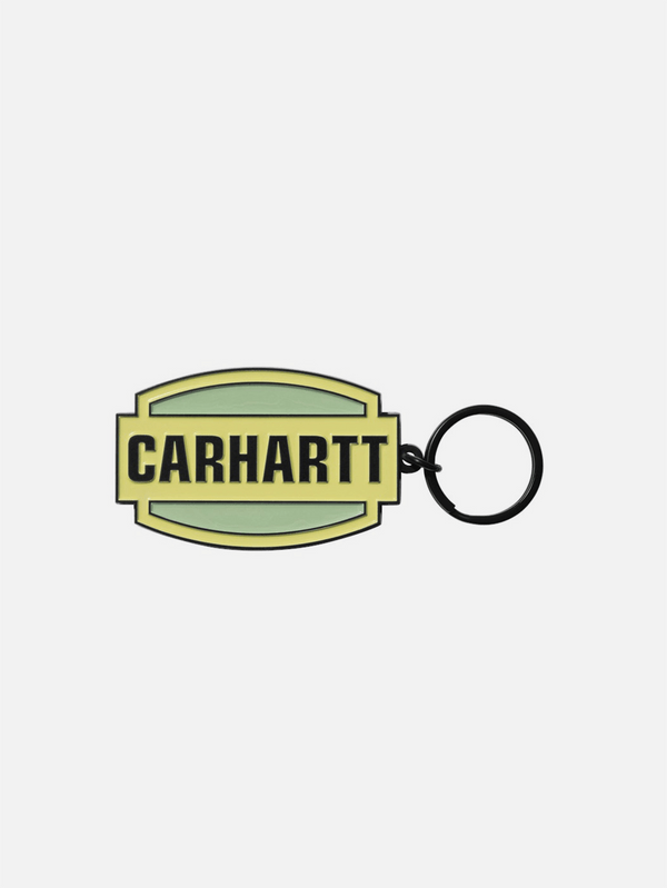 CARHARTT WIP - ANAHTARLIK - Press Script Keychain - Artic Lime - shopi go'da!.