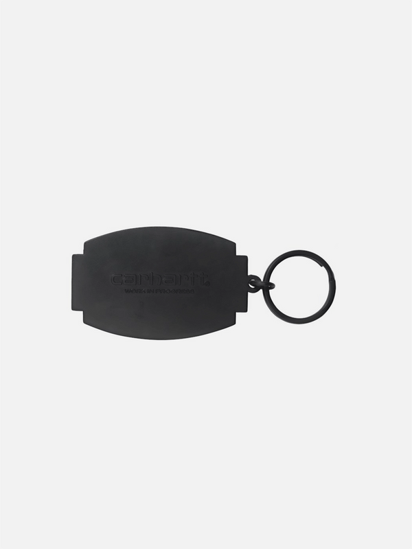 CARHARTT WIP - ANAHTARLIK - Press Script Keychain - Artic Lime - shopi go'da!.