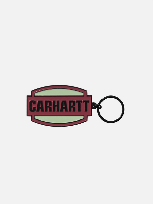CARHARTT WIP - ANAHTARLIK - Press Script Keychain - Tuscany - shopi go'da!.