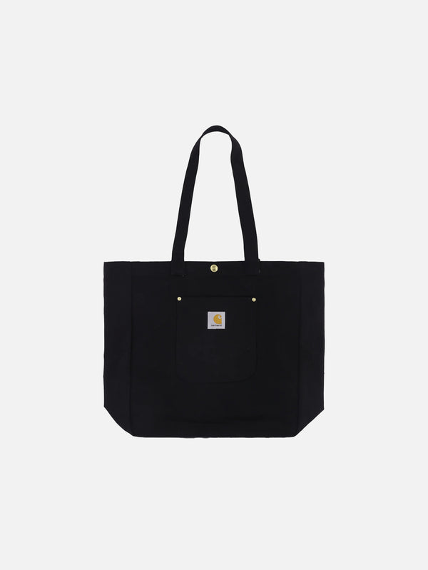 CARHARTT WIP - ÇANTA - Bay Tote - Black Rigid - shopi go'da!.
