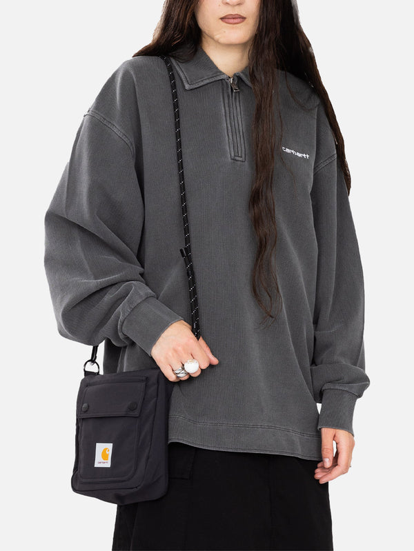 CARHARTT WIP - ÇANTA - Bowden Shoulder Bag - Black - shopi go'da!.