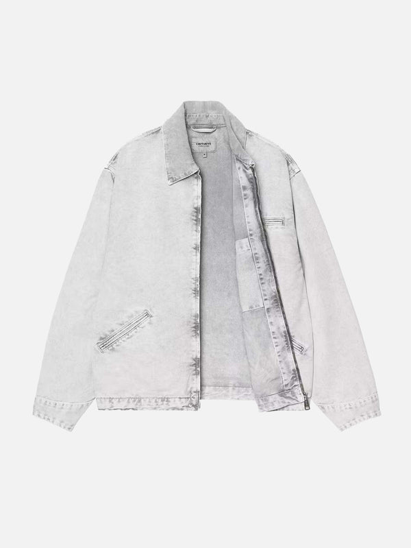 CARHARTT WIP - CEKET - OG Detroit Jacket - Black/Black Chalk Wash - shopi go'da!.