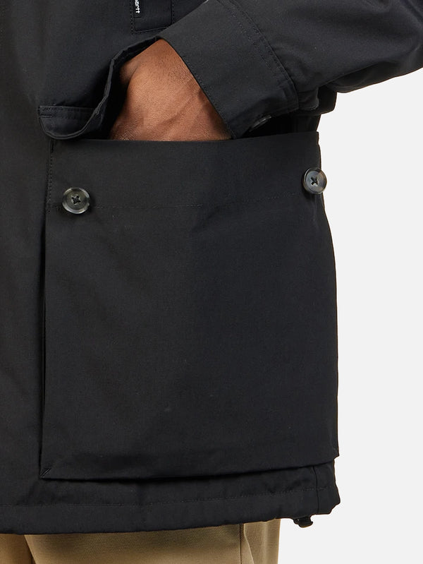 CARHARTT WIP - CEKET - Bryce Jacket - Black/Black - shopi go'da!.