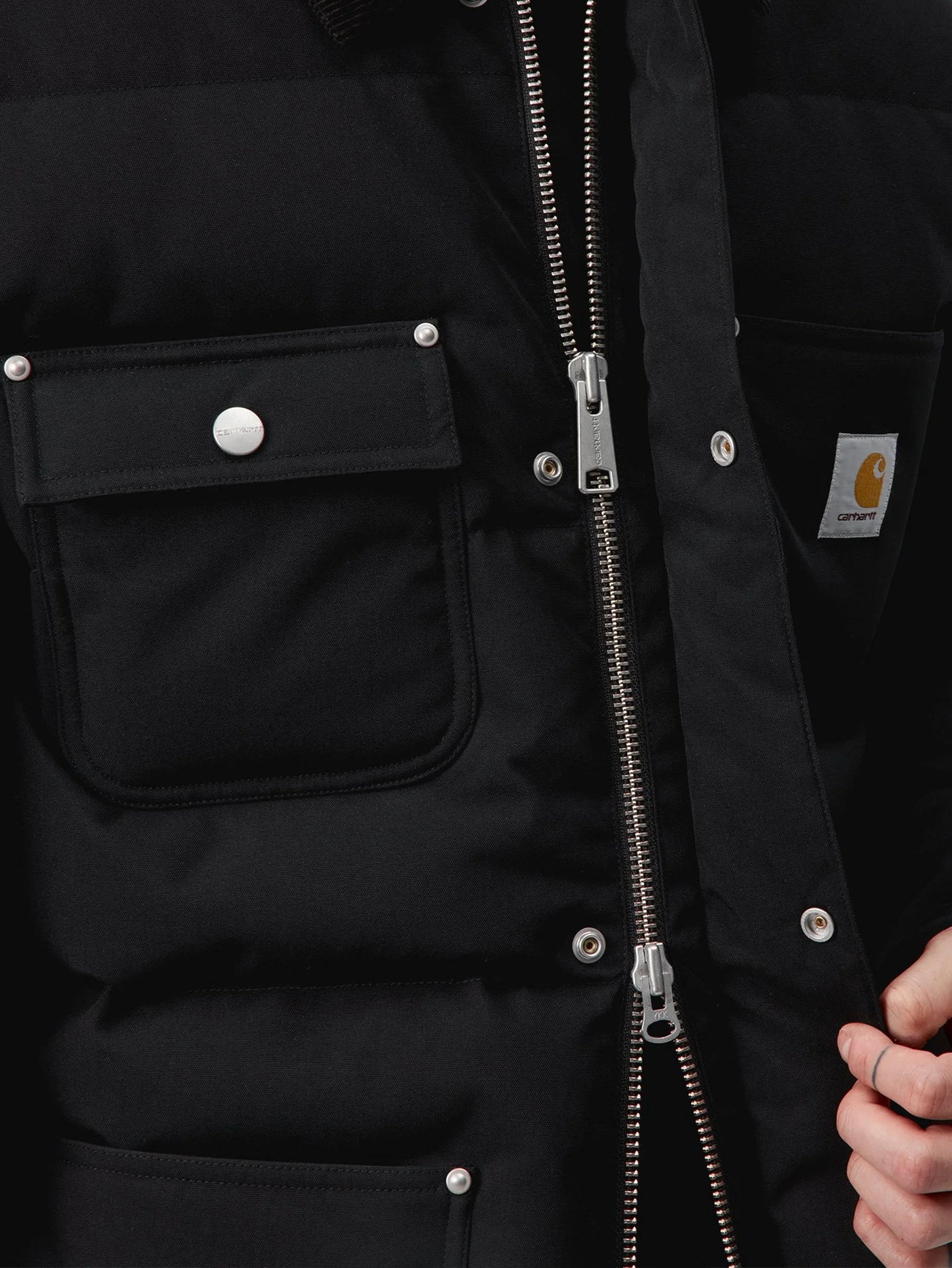CARHARTT WIP Rayler Jacket - Black/Black I035798.00EXX - Hızlı CARHARTT WIP Rayler Jacket - Black/Black I035798.00EXX - Hızlı