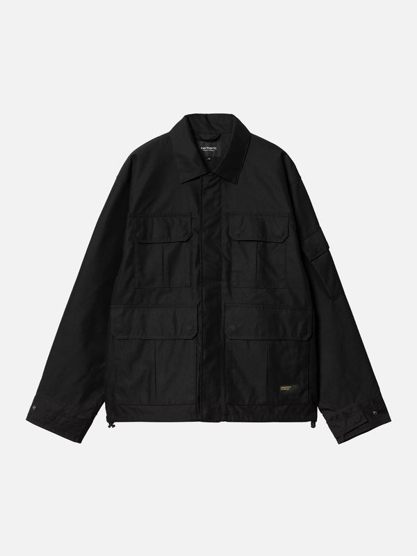 CARHARTT WIP - CEKET - Holt Jacket - Black - shopi go'da!.