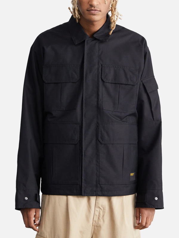 CARHARTT WIP - CEKET - Holt Jacket - Black - shopi go'da!.