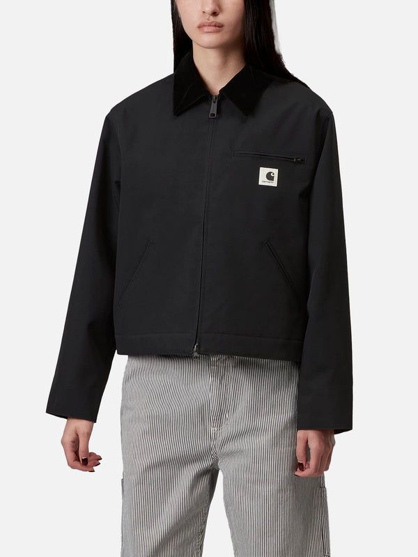 CARHARTT WIP - CEKET - W' Newkirk Summer Jacket - Black/Black - shopi go'da!.
