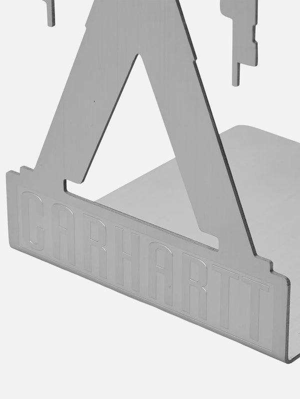 CARHARTT WIP - DERGİLİK - Foundation Bookends - Silver - shopi go'da!.
