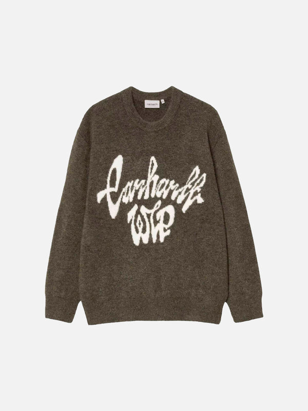 CARHARTT WIP - KAZAK - Chedda Sweater - Opuntia/Natural - shopi go'da!.