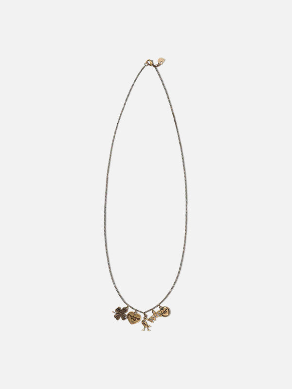 CARHARTT WIP - KOLYE - Charms Necklace - Gold - shopi go'da!.