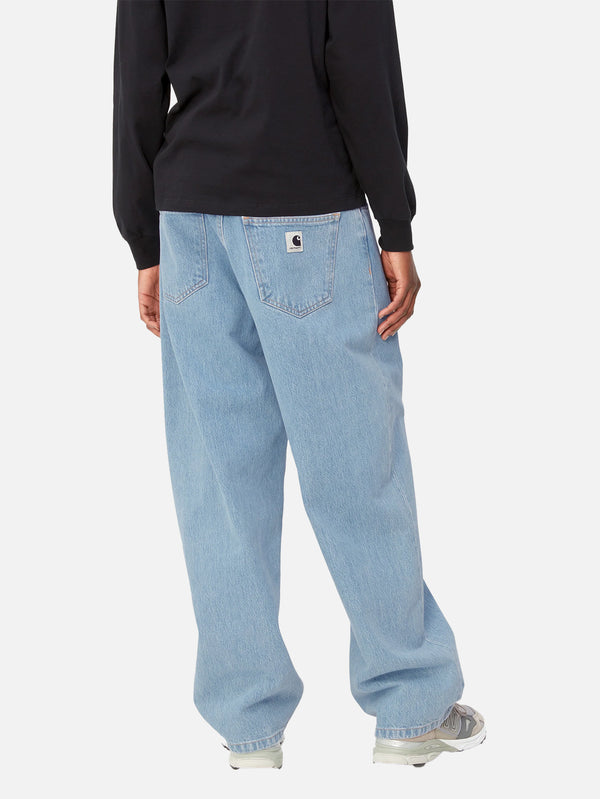 CARHARTT WIP - PANTOLON - W' Brandon Pant - Blue Stone Bleached - shopi go'da!.