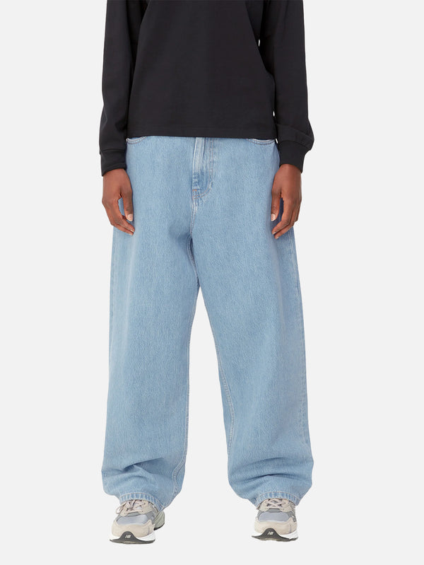 CARHARTT WIP - PANTOLON - W' Brandon Pant - Blue Stone Bleached - shopi go'da!.