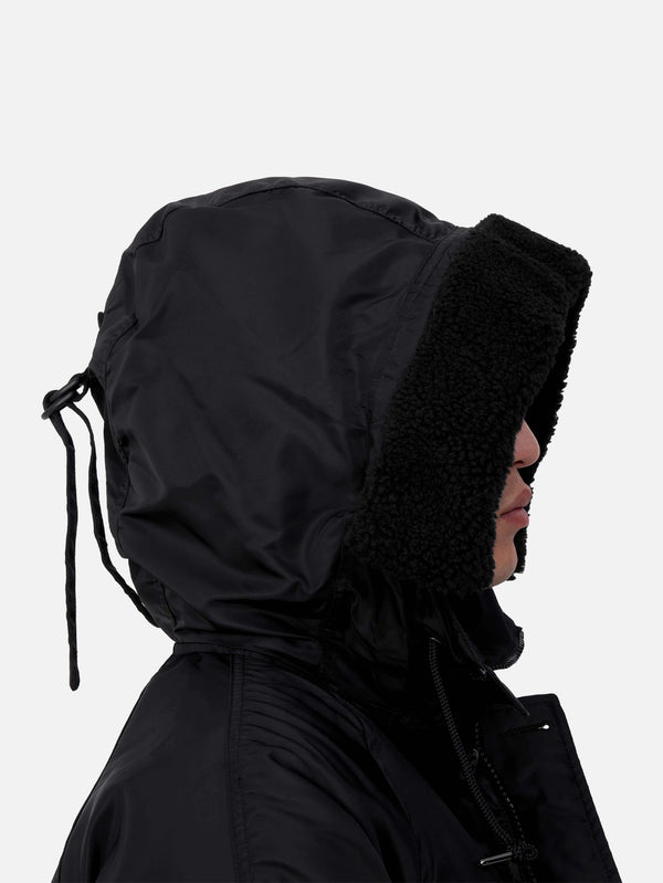 CARHARTT WIP - PARKA - HD Olten Parka - Black - shopi go'da!.