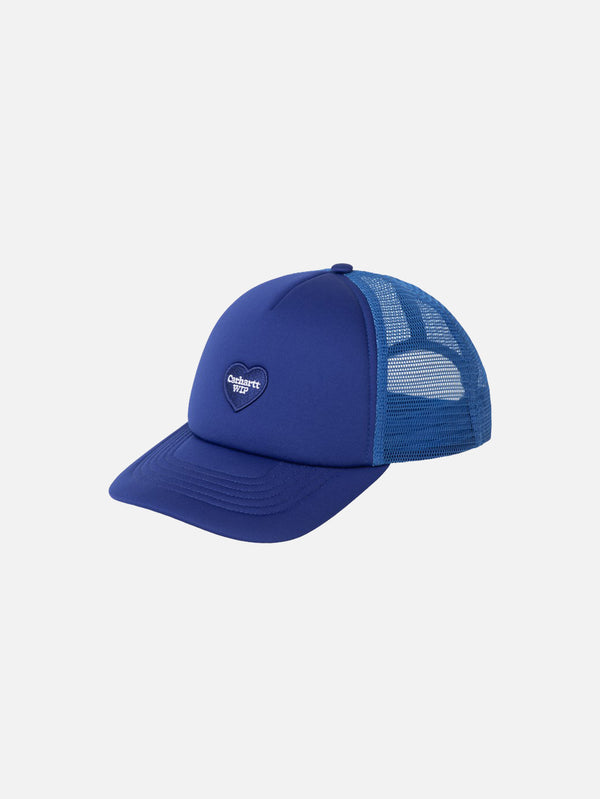 CARHARTT WIP - ŞAPKA - Heart Patch Trucker Cap - Wolfsbane - shopi go'da!.