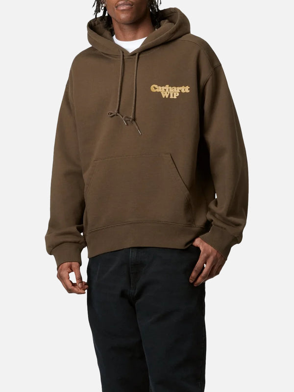 CARHARTT WIP - SWEATSHIRT - Hooded Charm Link Sweat - Liberica/Gold - shopi go'da!.