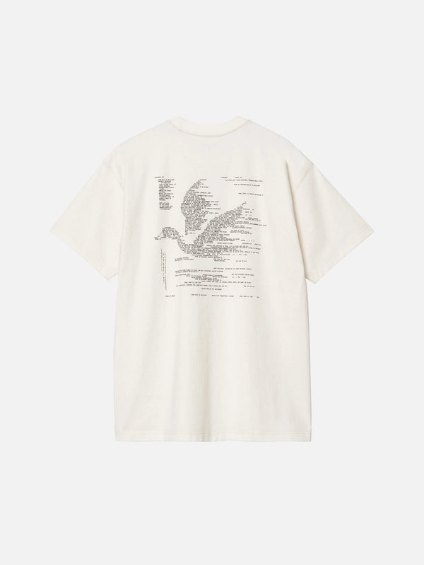 CARHARTT WIP - T-SHIRT - S/S Punched T-Shirt - Wax - shopi go'da!.