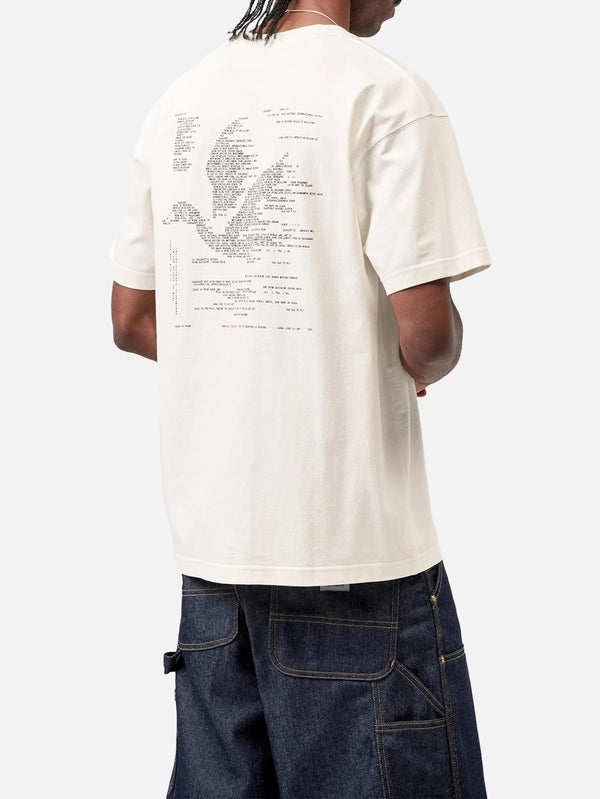 CARHARTT WIP - T-SHIRT - S/S Punched T-Shirt - Wax - shopi go'da!.