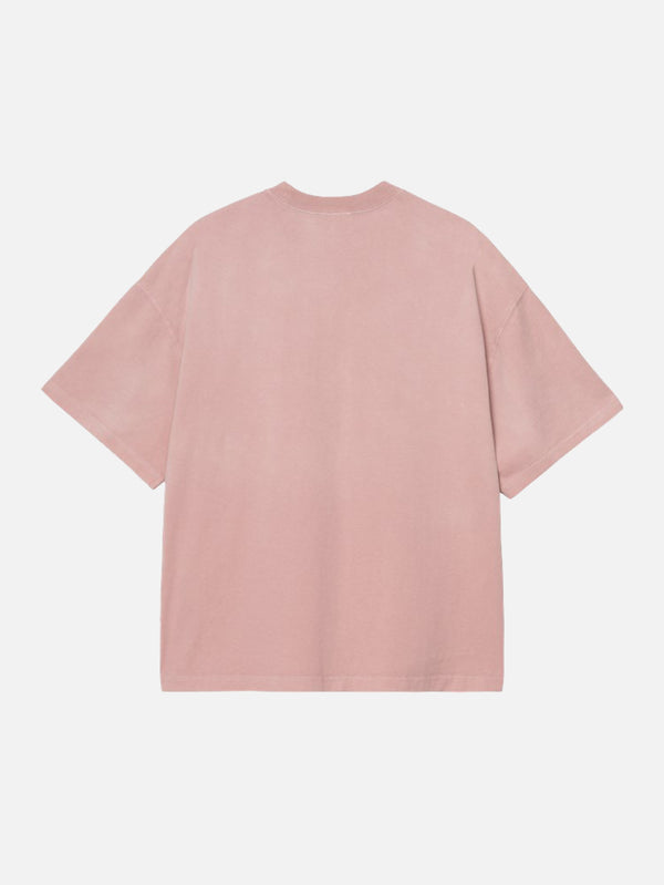 CARHARTT WIP - T-SHIRT - S/S Hudson Pocket T-Shirt - Daphne Chalk Wash - shopi go'da!.