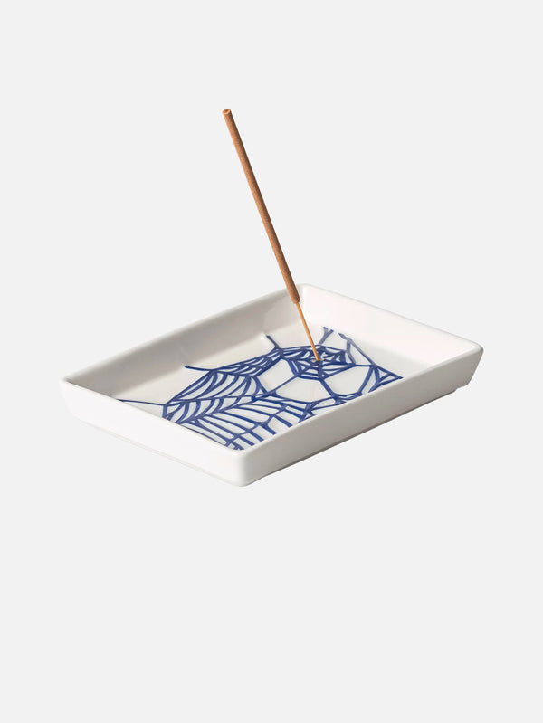 CARHARTT WIP - TÜTSÜLÜK - Theory And Practice Incense Tray - White/Blue - shopi go'da!.