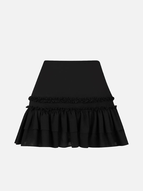Carla Black Mini Skirt