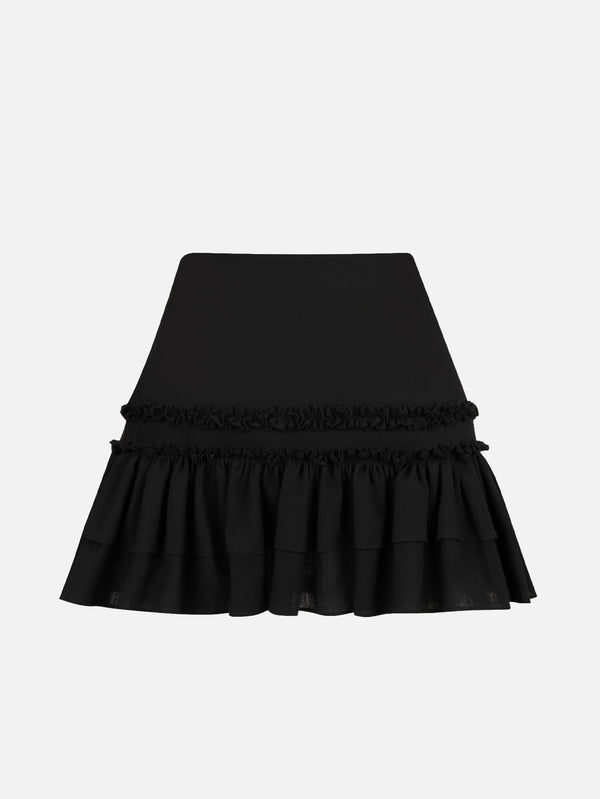 Carla Black Mini Skirt