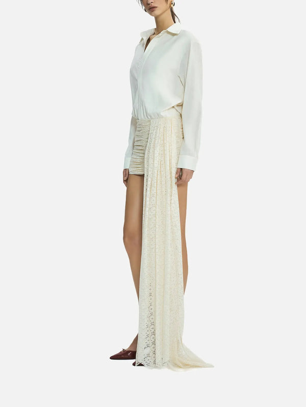 MI MAGIC LOVE Carma Beige Dress – bej, yandan görünüm