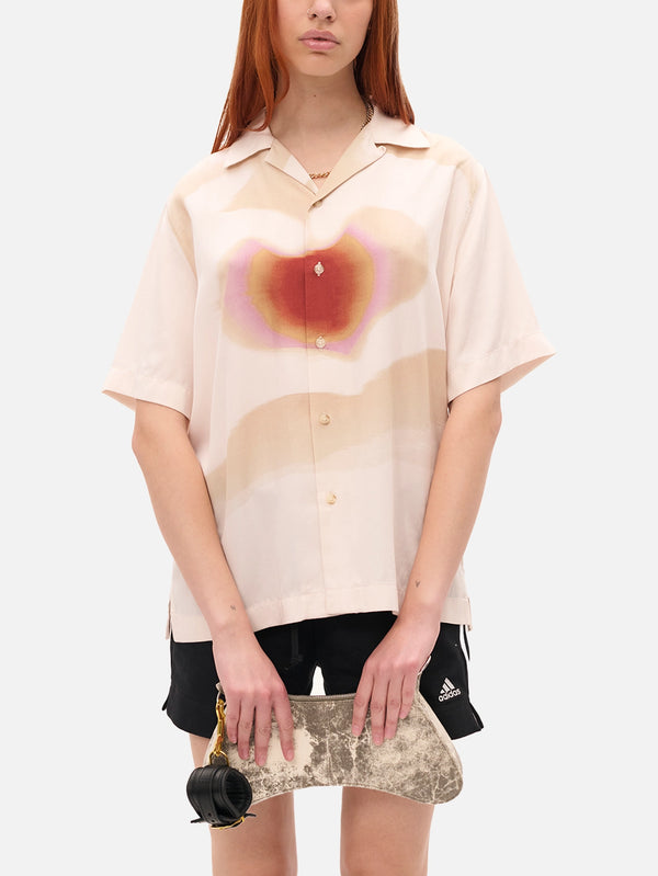 CARNE BOLLENTE - GÖMLEK - Pulse of Love - Beige - shopi go'da!.