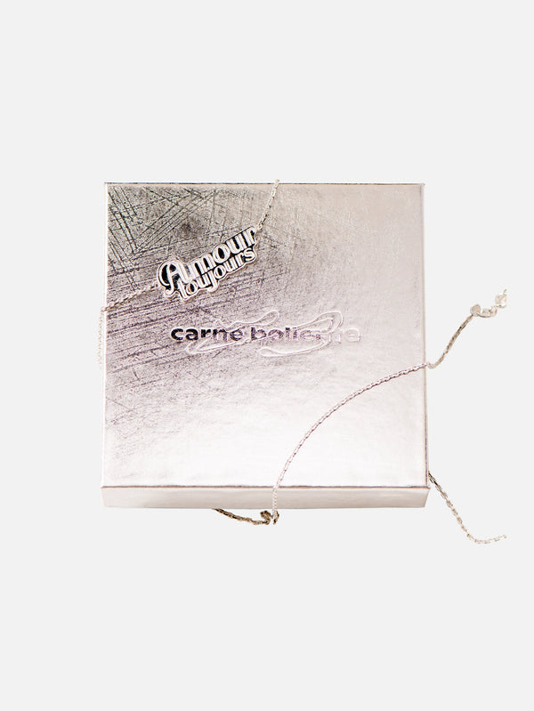 CARNE BOLLENTE - KOLYE - Love Bound - Silver - shopi go'da!.