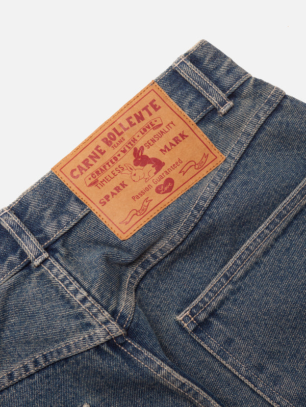 CARNE BOLLENTE - PANTOLON - Love Pants 000's - Washed Blue - shopi go'da!.