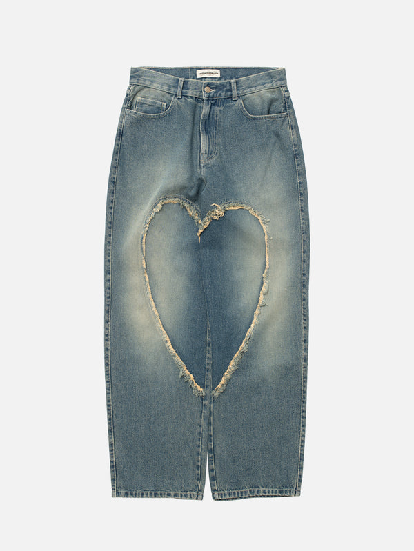 CARNE BOLLENTE - PANTOLON - Love Pants 000's - Washed Blue - shopi go'da!.