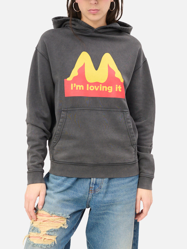 CARNE BOLLENTE - SWEATSHIRT - Drive Through Desires - Off Black - shopi go'da!.
