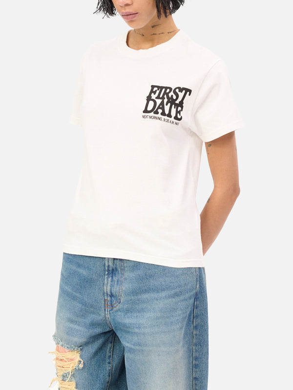 CARNE BOLLENTE - T-SHIRT - P.S. You're Hot - White - shopi go'da!.