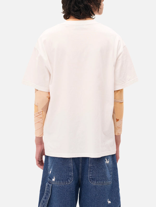 CARNE BOLLENTE - T-SHIRT - Summer Fling `24 - White - shopi go'da!.