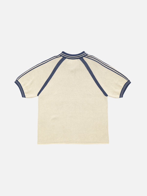 CARNE BOLLENTE - T-SHIRT - Captain Kinky - Cream / Dark Blue - shopi go'da!.