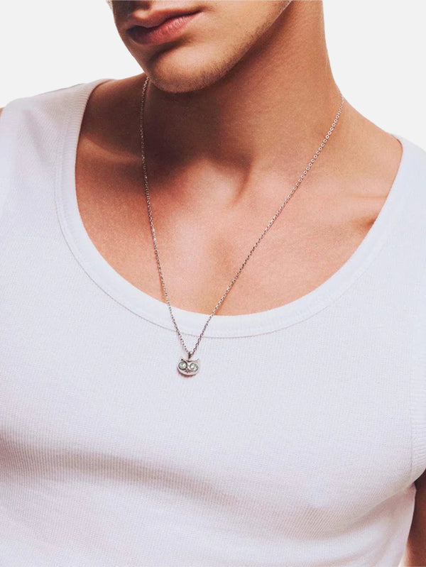Cat Necklace - Silver