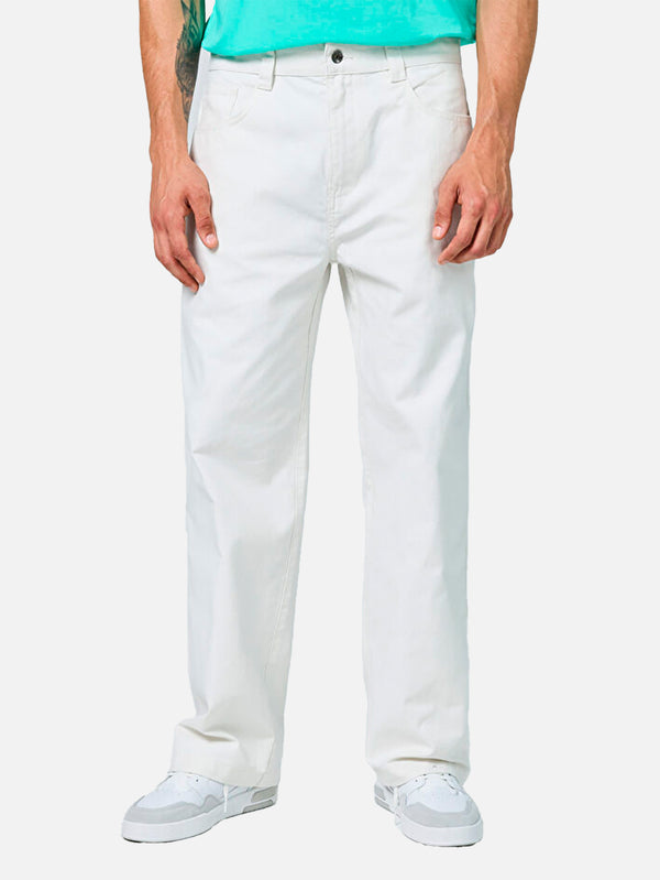 CHAMPION - PANTOLON - Straight Hem Pants - White - shopi go'da!.