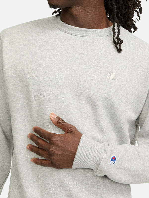 CHAMPION - SWEATSHIRT - Crewneck Sweatshirt - Oxford Gray - shopi go'da!.