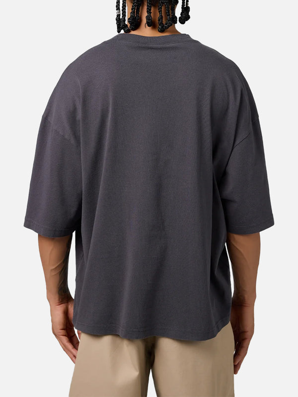 CHAMPION - T-SHIRT - Crewneck T-Shirt - Anthracite - shopi go'da!.