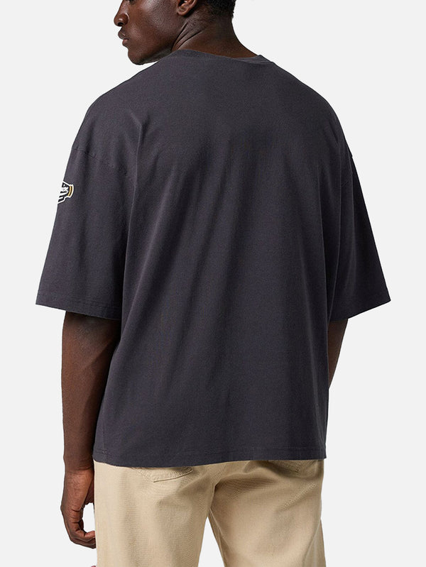 CHAMPION - T-SHIRT - Crewneck T-Shirt - Washed Black - shopi go'da!.