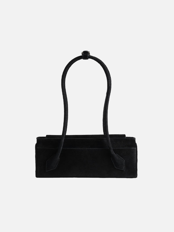 CHORA - ÇANTA - Isla - Black Suede - shopi go'da!.